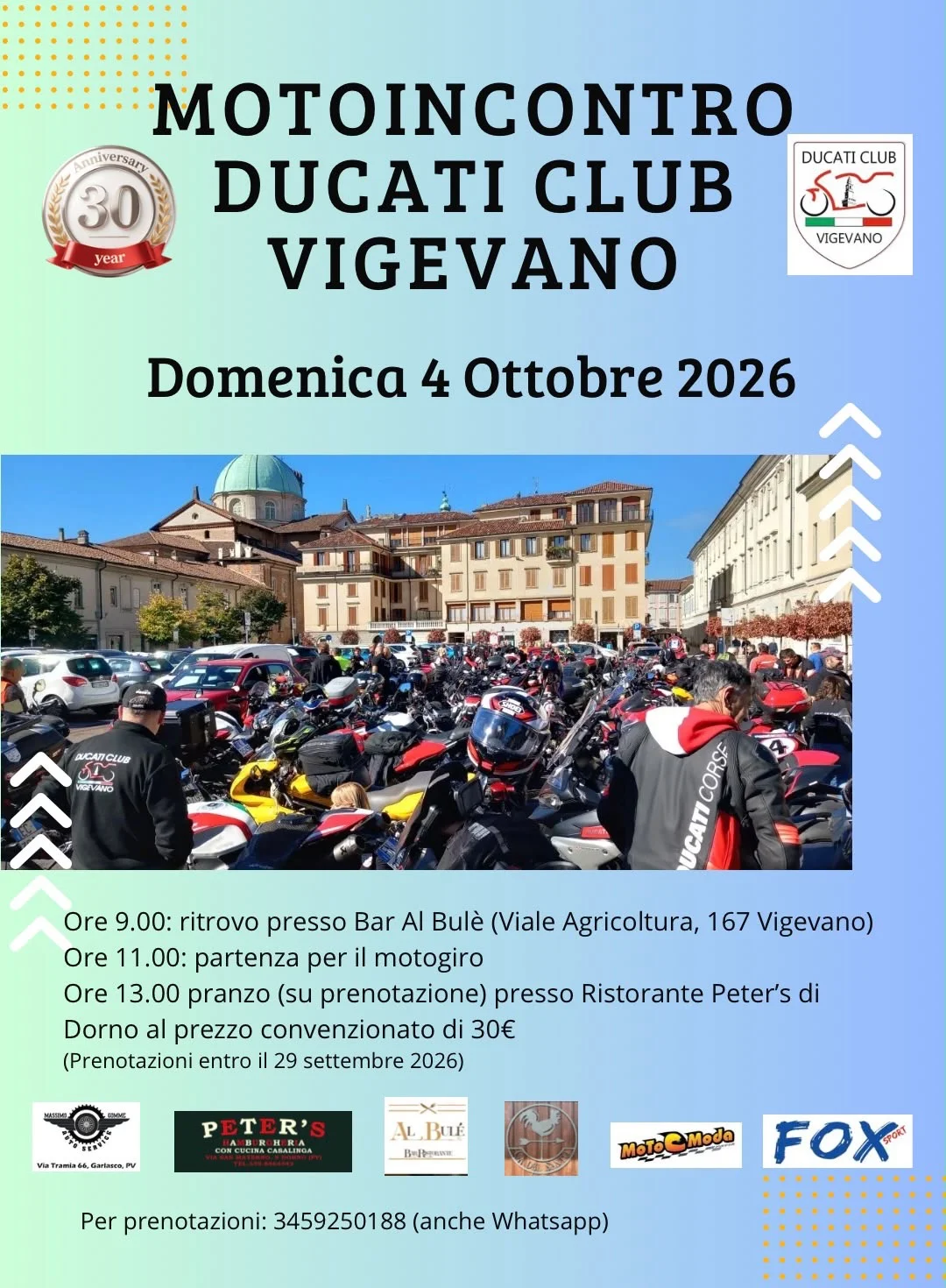 30° Motoincontro Ducati Club Vigevano
